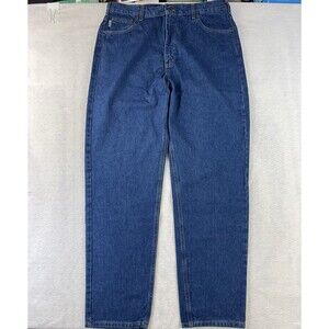 Carhartt Men’s 40X34 B17-DST Blue Denim Relaxed Fit Tapered Leg Jeans NWT